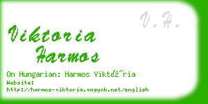 viktoria harmos business card